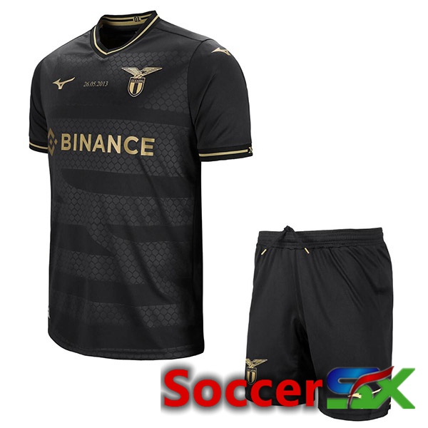 SS Lazio Kids Soccer Jersey Special Edition Black 2022/2023
