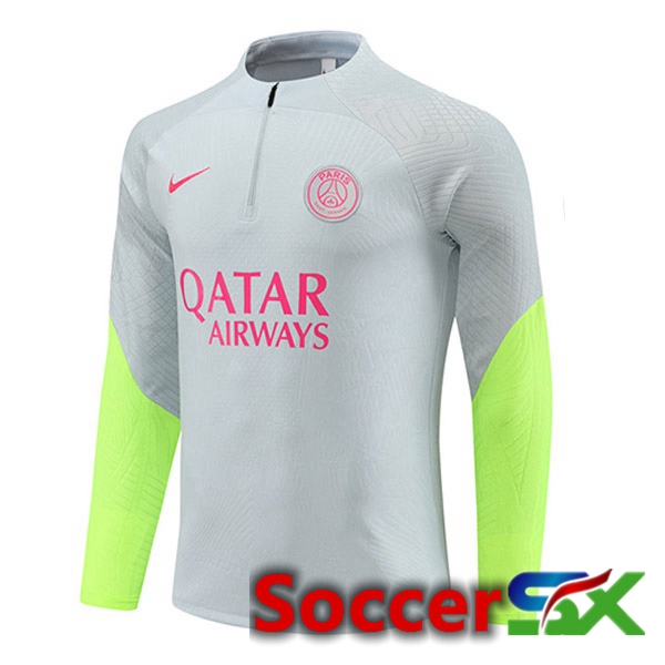 Paris PSG Training Sweatshirt Grey 2023/2024