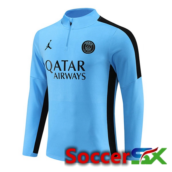 JORDAN Paris PSG Training Sweatshirt Blue 2023/2024