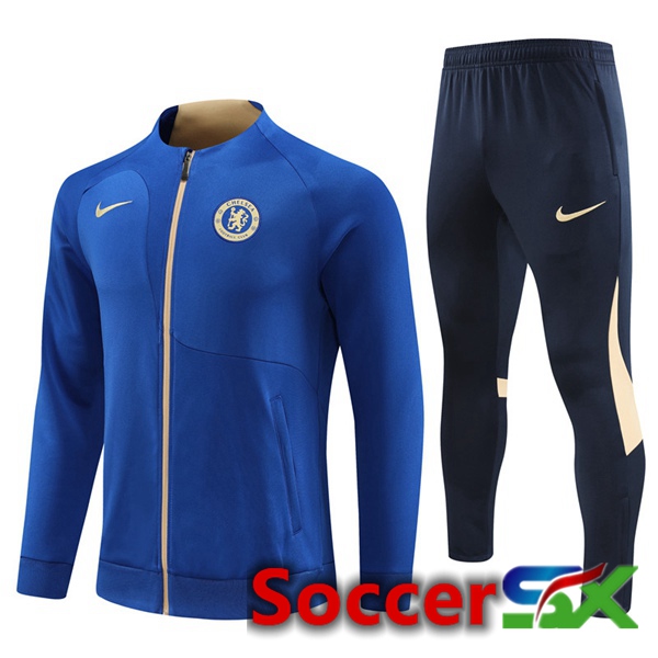 FC Chelsea Training Jacket Suit Blue 2023/2024