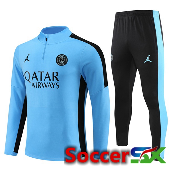 JORDAN Paris PSG Training Tracksuit Suit Blue 2023/2024