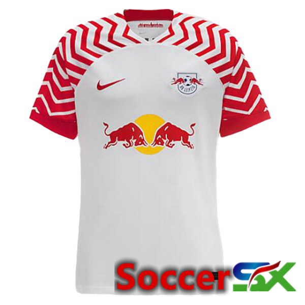 RB Leipzig Soccer Jersey Home White 2023/2024