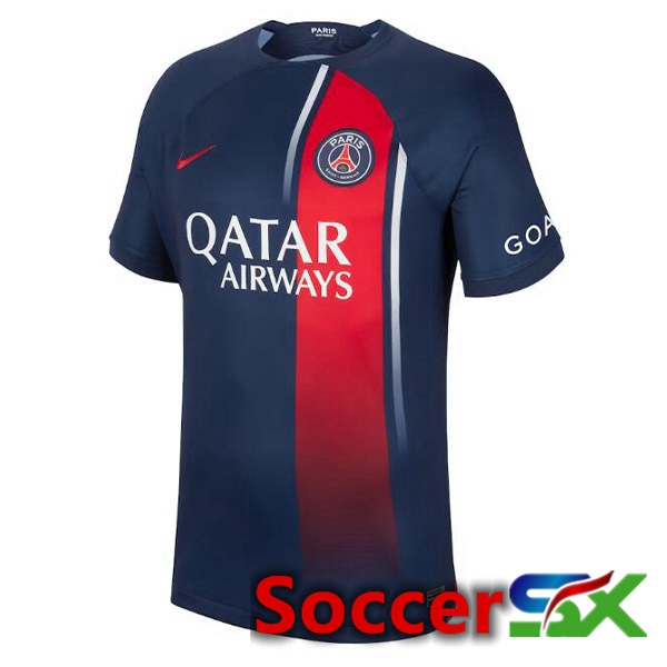 Paris PSG Soccer Jersey Home Royal Bluee 2023/2024