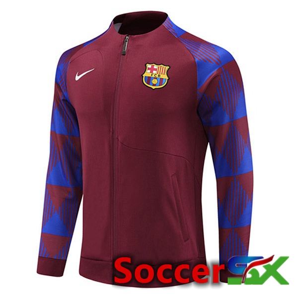 FC Barcelona Training Jacket Red 2023/2024