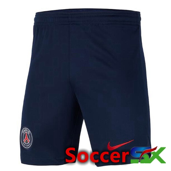 Paris PSG Soccer Shorts Home Royal Bluee 2023/2024