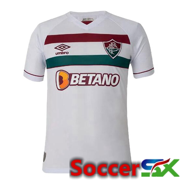 Fluminense Soccer Jersey Away White 2023/2024