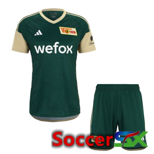 FC Union Berlin Kids Soccer Jersey Home Green 2023/2024