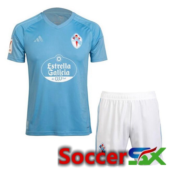 Celta Vigo Kids Soccer Jersey Home Blue 2023/2024