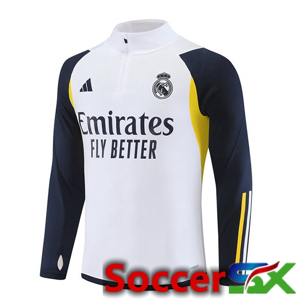 Real Madrid Training Sweatshirt White 2023/2024