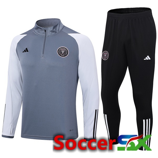 Inter Miami CF Training Tracksuit Suit Grey 2023/2024