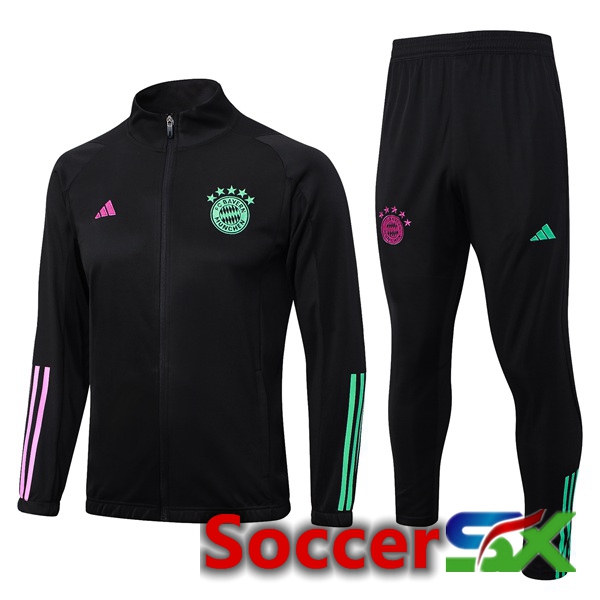 Bayern Munich Training Jacket Suit Black 2023/2024