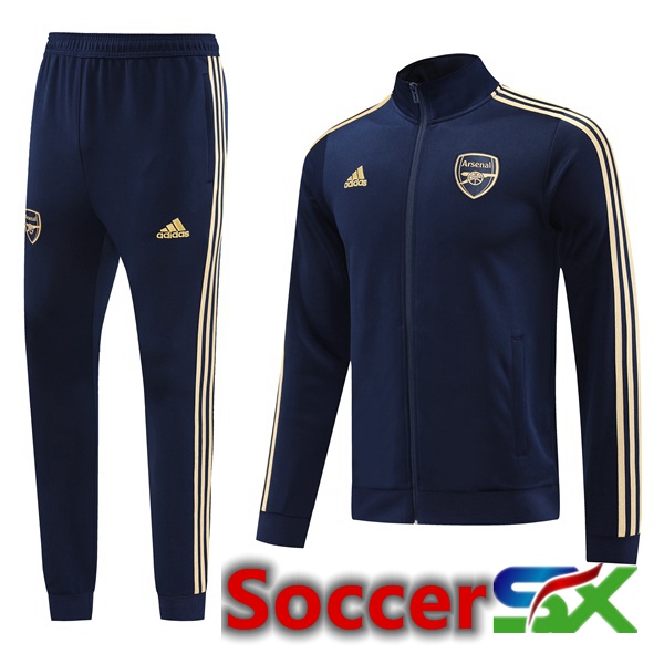 Arsenal Training Jacket Suit Royal Bluee 2023/2024