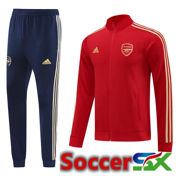 Arsenal Training Jacket Suit Red 2023/2024