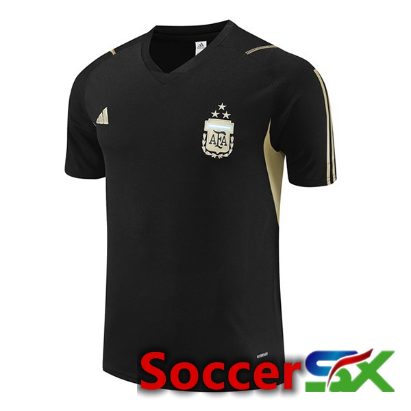 Argentina Training T Shirt Black 2023/2024