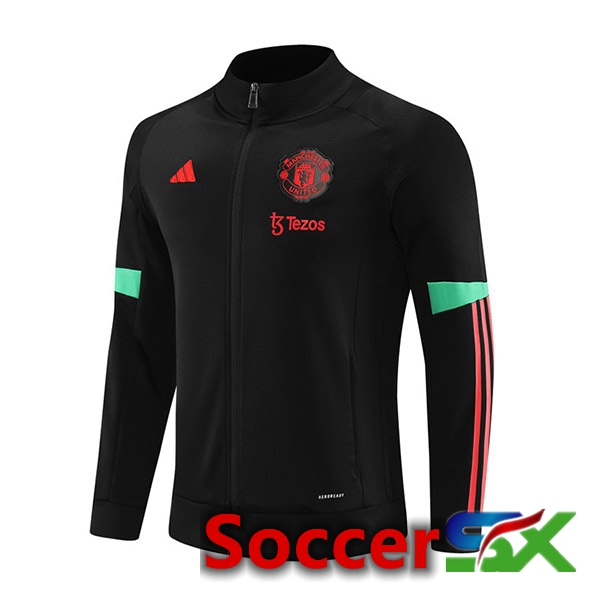 Manchester United Training Jacket Black 2023/2024