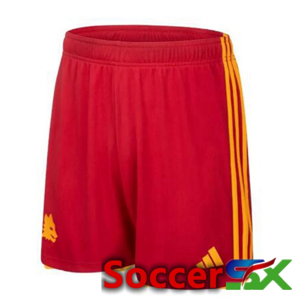 AS Roma Soccer Shorts Home Red 2023/2024