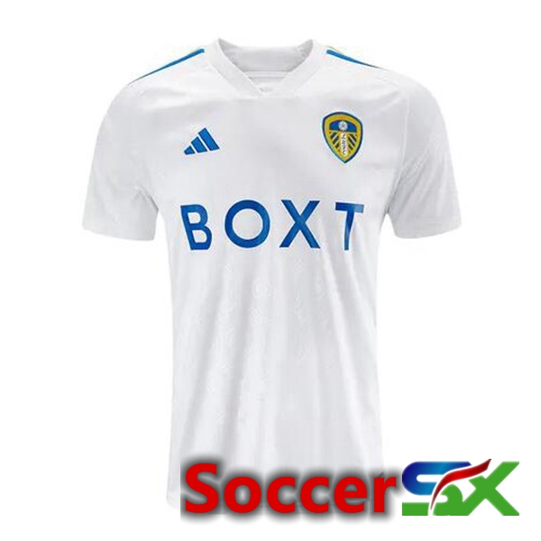 Leeds United Soccer Jersey Home White 2023/2024