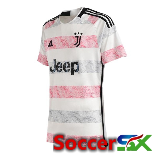 Juventus Soccer Jersey Away White 2023/2024
