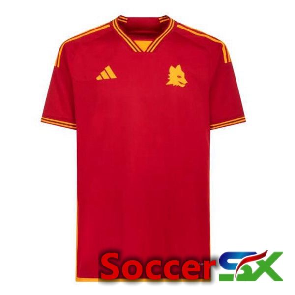 AS Roma Soccer Jersey Home Red 2023/2024