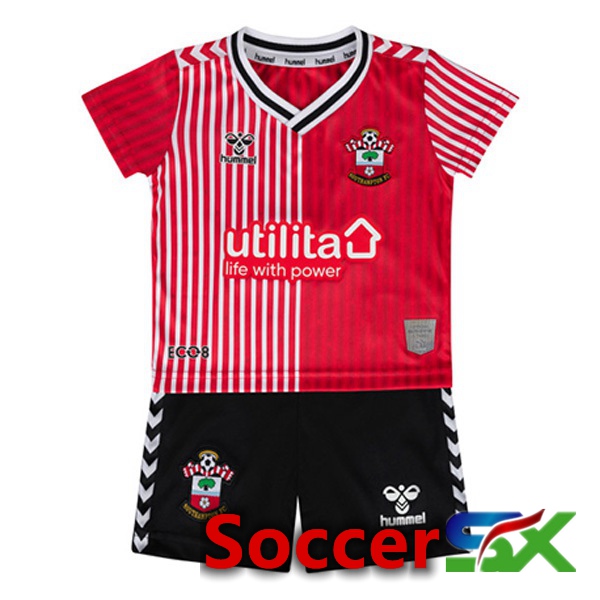 Southampton FC Kids Soccer Jersey Home Red 2023/2024