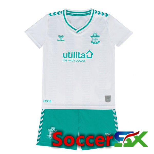 Southampton FC Kids Soccer Jersey Away White 2023/2024