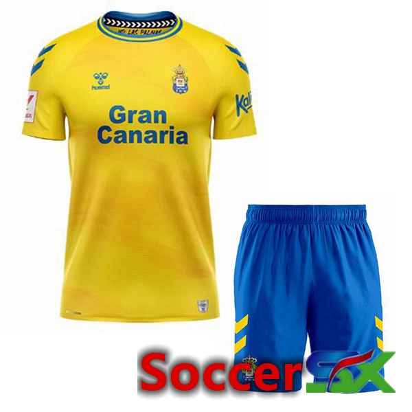 UD Las Palmas Kids Soccer Jersey Home Yellow 2023/2024