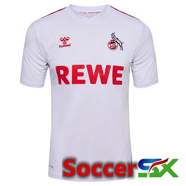 FC Koln Soccer Jersey Home White 2023/2024