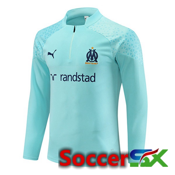 Marseille OM Training Sweatshirt Blue 2023/2024