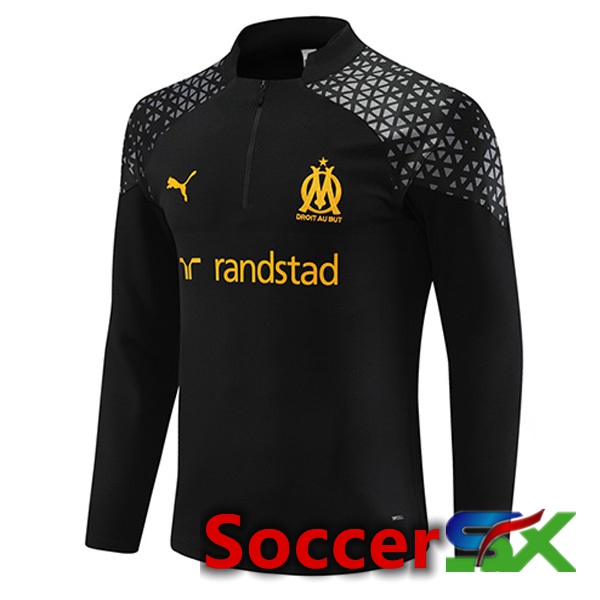 Marseille OM Training Sweatshirt Black 2023/2024
