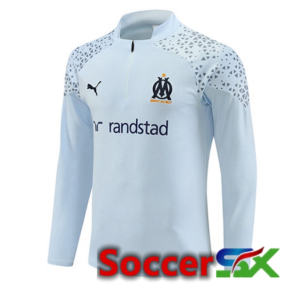 Marseille OM Training Sweatshirt Blue 2023/2024