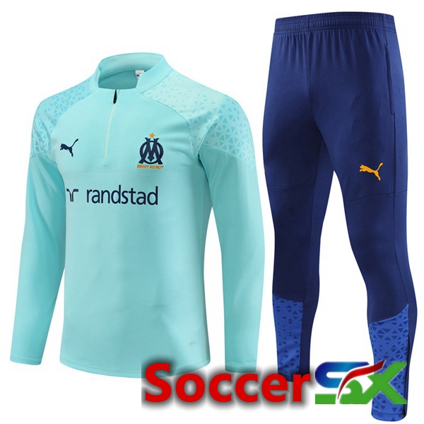 Marseille OM Training Tracksuit Suit Blue 2023/2024