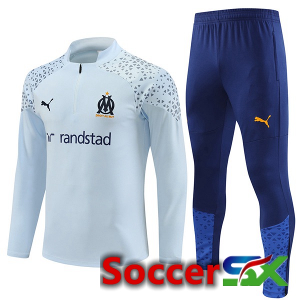 Marseille OM Training Tracksuit Suit Blue 2023/2024