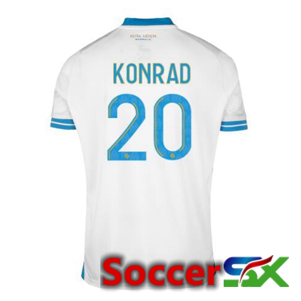 Marseille OM (KONRAD 20) Soccer Jersey Home White 2023/2024