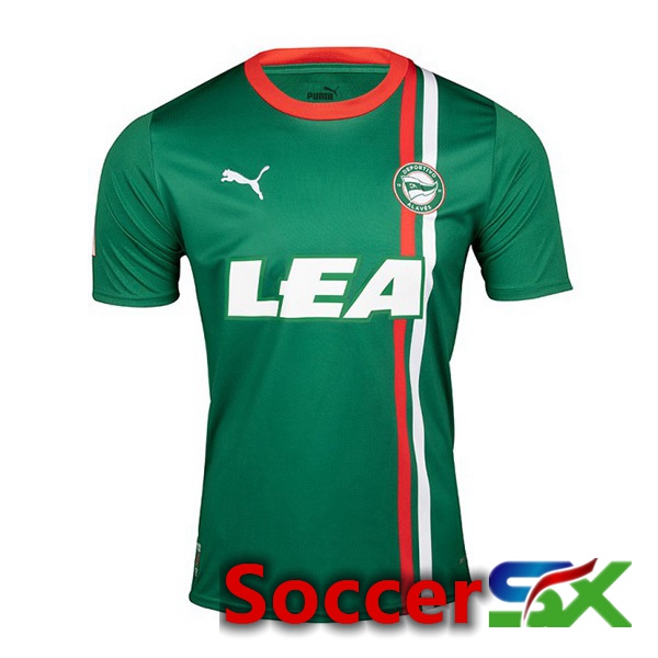 Deportivo Alaves Soccer Jersey Away Green 2023/2024