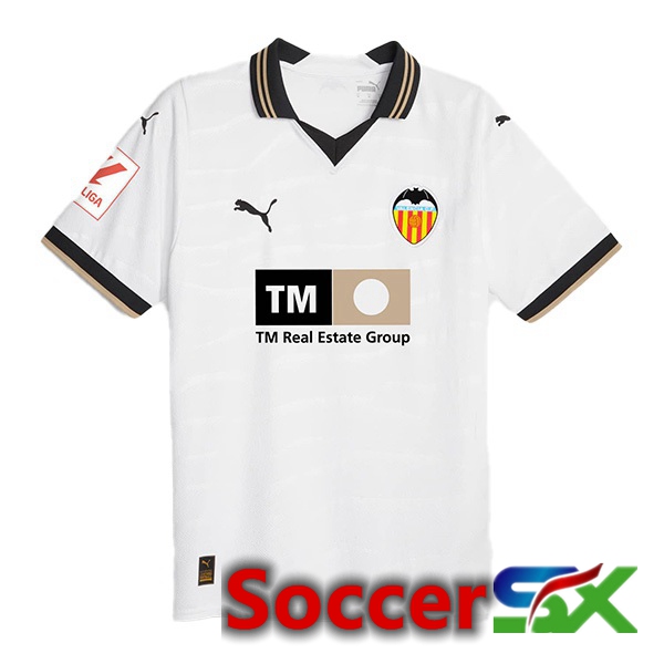 Valencia CF Soccer Jersey Home White 2023/2024