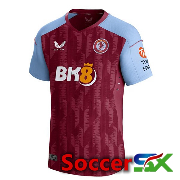 Aston Villa Soccer Jersey Home Red 2023/2024