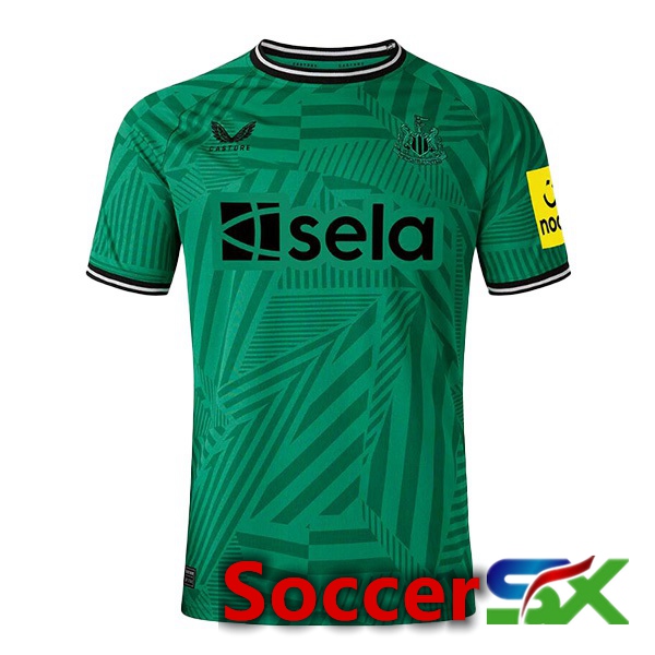 Newcastle United Soccer Jersey Away Green 2023/2024