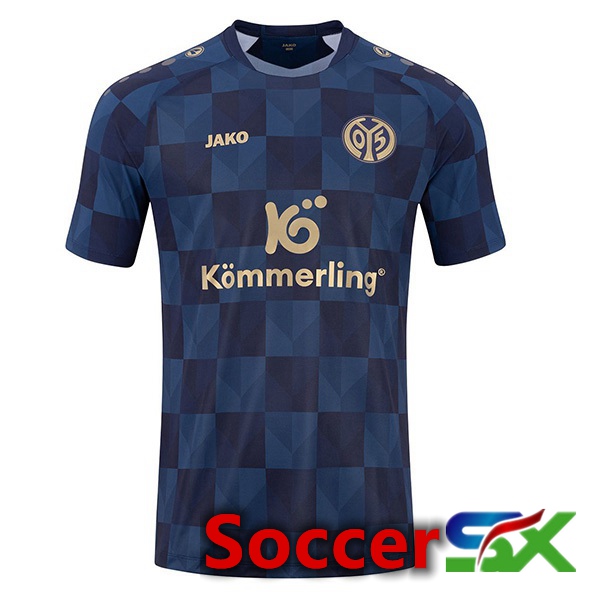 FSV Mainz 05 Soccer Jersey Away Blue 2023/2024