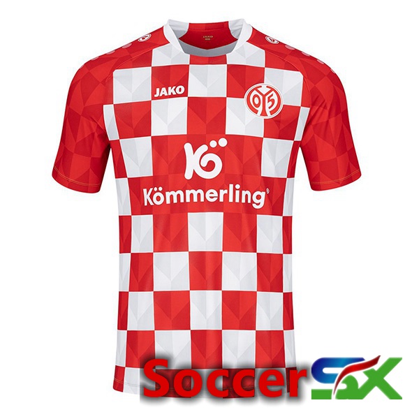 FSV Mainz 05 Soccer Jersey Home Red 2023/2024