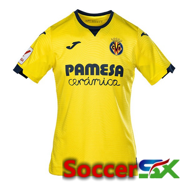 Villarreal Soccer Jersey Home Yellow 2023/2024