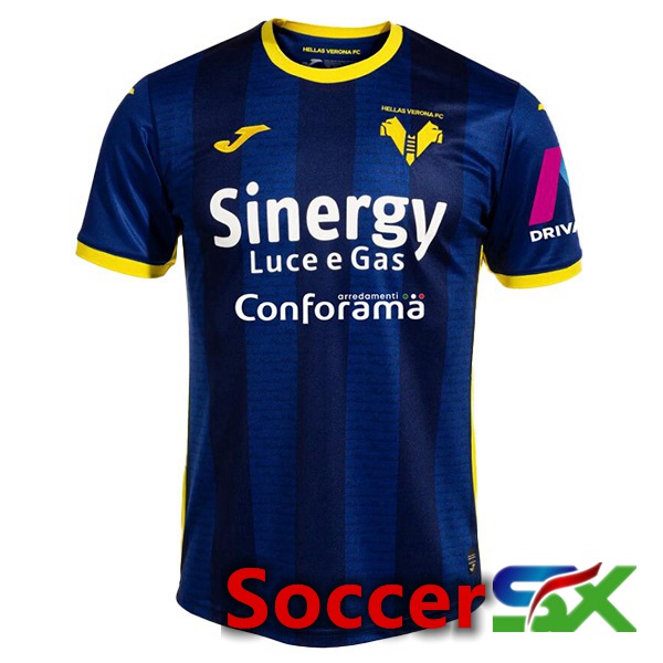 Hellas Verone Soccer Jersey Home Blue 2023/2024