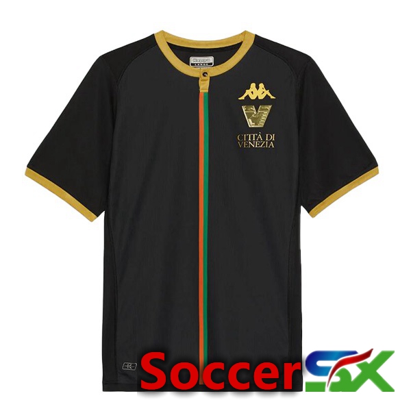 Venise FC Soccer Jersey Home Black 2023/2024