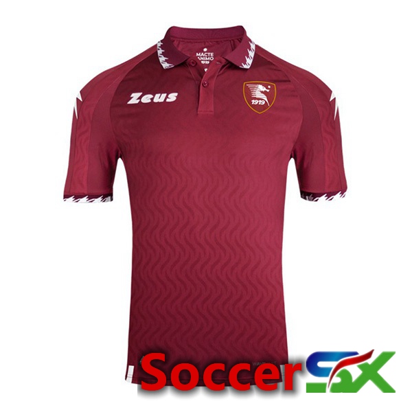 US Salernitana 1919 Soccer Jersey Home Red 2023/2024