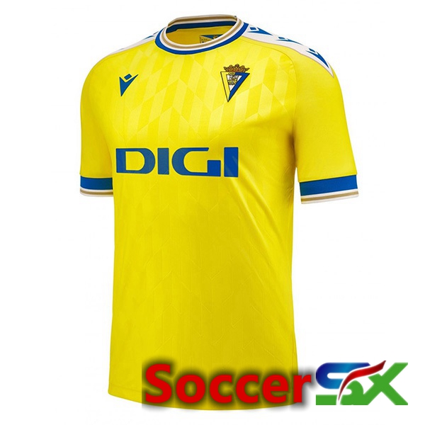Cadiz CF Soccer Jersey Home Yellow 2023/2024