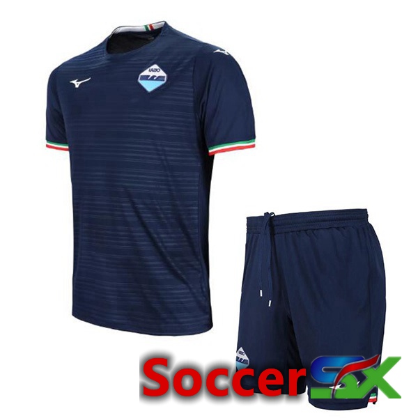 SS Lazio Kids Soccer Jersey Away Blue 2023/2024