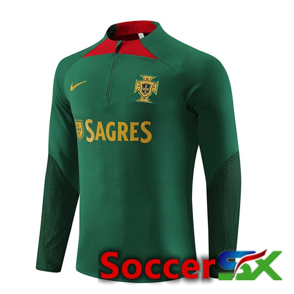 Portugal Training Sweatshirt Green 2023/2024