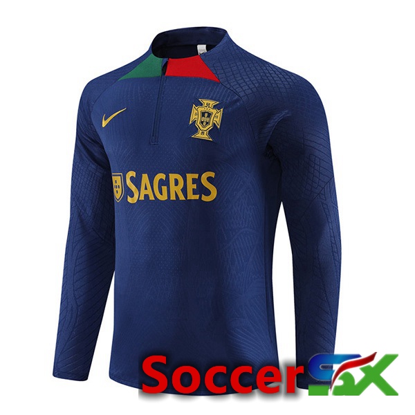 Portugal Training Sweatshirt Royal Bluee 2023/2024