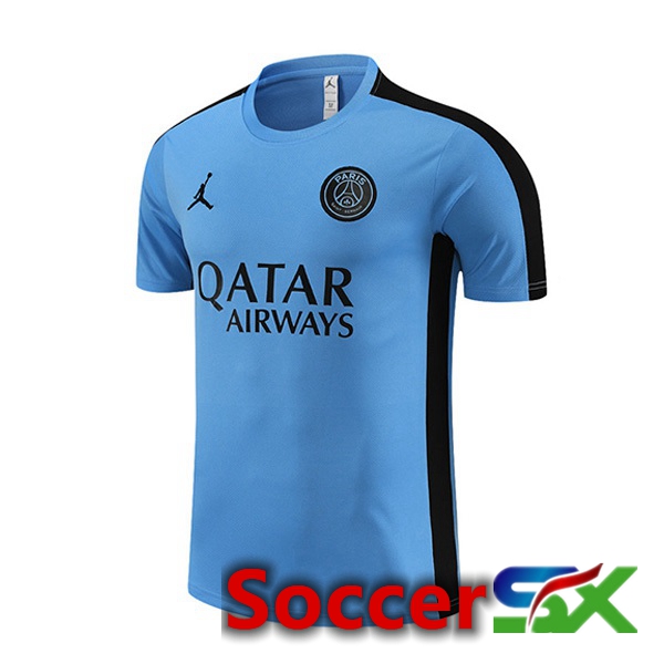 Paris PSG Training T Shirt Blue 2023/2024