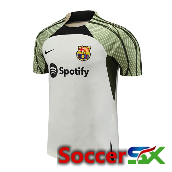 FC Barcelona Training T Shirt White 2023/2024