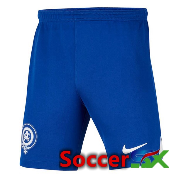 Atletico Madrid Soccer Shorts Away Blue 2023/2024